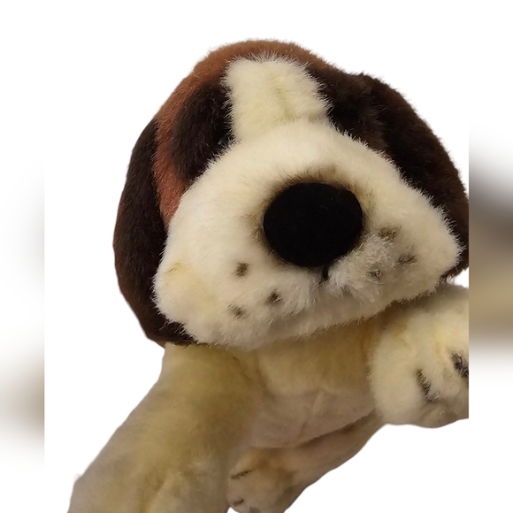 Barrels Saint Bernard Russ Plush Stuffed Animal Dog Puppy - Picture 2 of 5